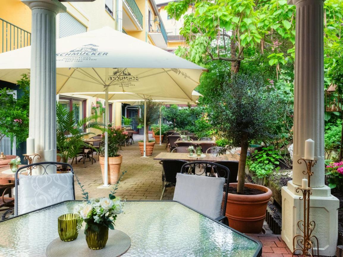 Hotel-Restaurant Central Am Koenigshof Viernheim Exterior foto